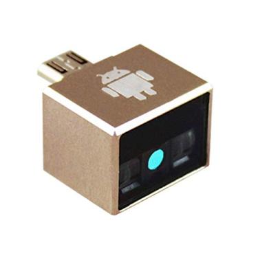 Imagem de Arkscan Mini scanners de códigos de barras e scanner de código de barras de montagem fixa, Champagne Gold, Micro USB + Auto Sensing + Software Trigger