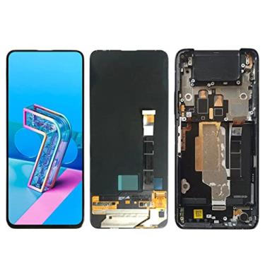 Imagem de SHOWGOOD Tela AMOLED de 90 Hz de 6,7 polegadas para Asus Zenfone 7 Pro ZS671KS I002DD LCD digitalizador de tela sensível ao toque para Asus Zenfone7 ZS670KS I002D LCD (LCD sem moldura)