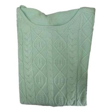 Imagem de Suéter Feminino Plus Size Manga Longa Tricot Modal Premium-Feminino