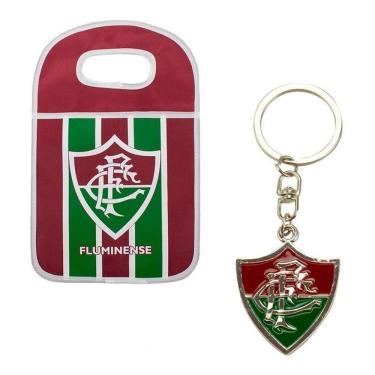 Imagem de Kit Sacola Carro + Chaveiro Carro Santos Corinthians Vasco