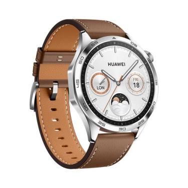 Imagem de Smartwatch, Huawei, Watch Gt 4 46mm,Design Geométrico,Marron