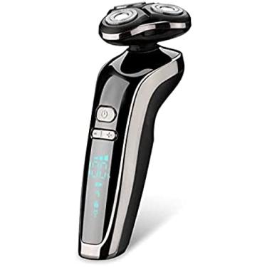 Imagem de Barbeador Elétrico Seco E Molhado, Barbeador Elétrico À Prova D'água, Barbeador Elétrico, Aparelho De Barbear Recarregável Com Visor Digital Inteligente Multifuncional, Artefato Para Lavar A Barba