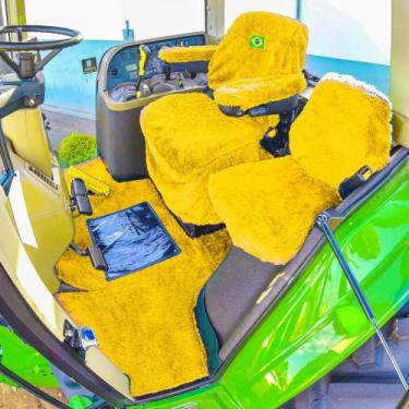 Imagem de Capa Operad E Tapete Chinil Aplicável John Deere  8230r - Rei do Chini