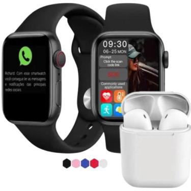 Imagem de Relógio inteligente Watch 9 Pro Lançamento 2024 Série 9 NFC GPS  +fone