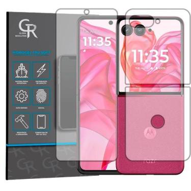 Imagem de Película Hidrogel Frente Verso Para Motorola Razr 50 Ultra - GR Global