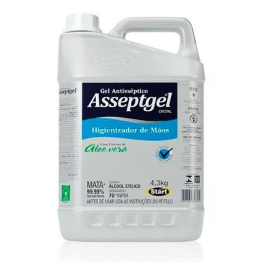 Imagem de Álcool em gel 70% Asseptgel Cristal 5L