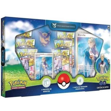 Imagem de Pokemon BOX Coleçao Premium Pokemon GO Equipe Sabedoria Copag 31343