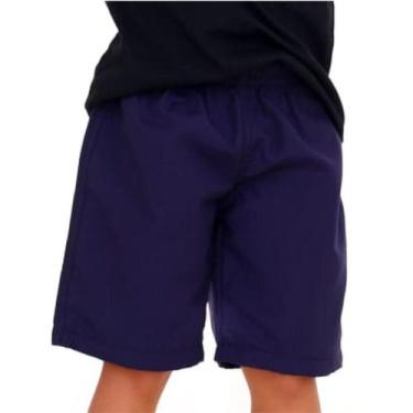 Imagem de Kit Com 3 Bermudas Infantil De Tactel Esporte Escolar - Repelique, 6, 