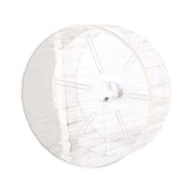 Imagem de Generic Hamster Exercício Roda Bola de Exercício Silencioso Acrílico Hamster Silencioso Rolando Brinquedo Jogging Roda para Ratos Pequenos Animais Ouriços, Claro