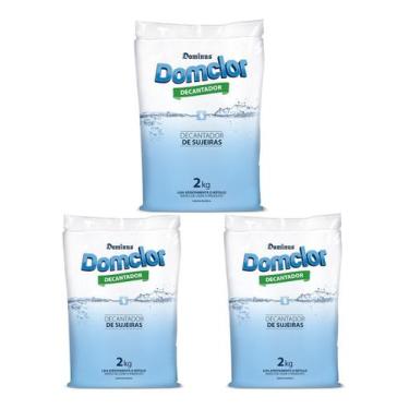 Imagem de Kit 3x Decantador Sulfato De Aluminio Domclor 2kg, Kit 3x Decantador S