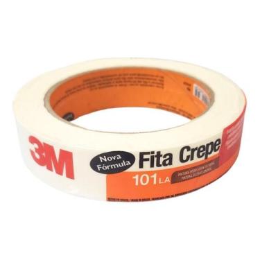 Imagem de KIT 5 Fita Crepe Media 24x50m Uso Geral Pintura - 3M