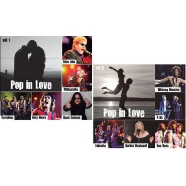 Imagem de CD Pop In Love  Coletânea Romântica Volume 1 +  Volume 5 - TOP DISC