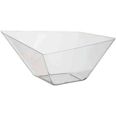 Imagem de Saladeira Diamond Bowl - Médio | Transparente | Pacote com 25