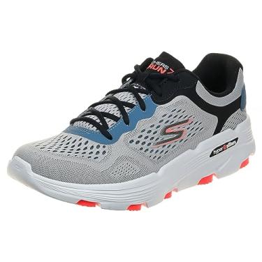 Imagem de Skechers Tênis masculino GO Run 7.0, Cinza/Multi, 7.5
