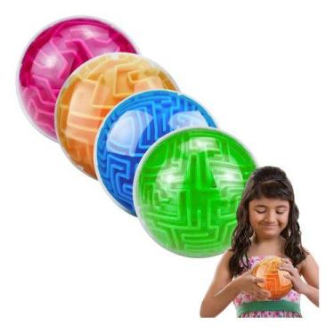 Imagem de Jogo Cubo Labirinto 3d Esférico Desafio Antistress Puzzle - Duarte Sho