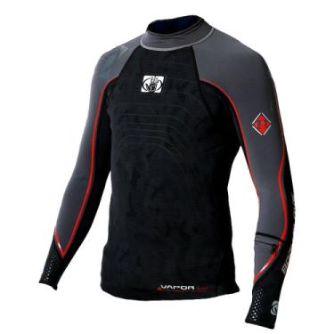 Imagem de Body Glove Camiseta 8144 Vapor Long Arm surf (preta, P)