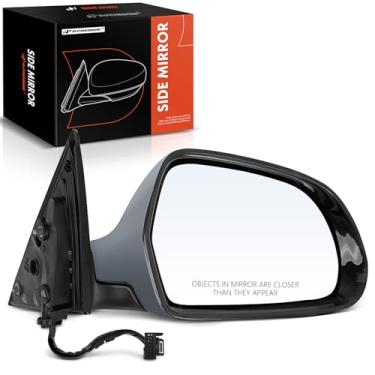 Imagem de A-Premium Espelho retrovisor elétrico do lado do motorista - compatível com Audi A3/A3 Quattro 2011 2012 2013 - Espelho retrovisor externo dobrável aquecido elétrico com seta - Substituição #