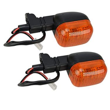 Imagem de 1 par de luz piscante de seta traseira compatível com Yamaha Zuma 50F 50FX 125