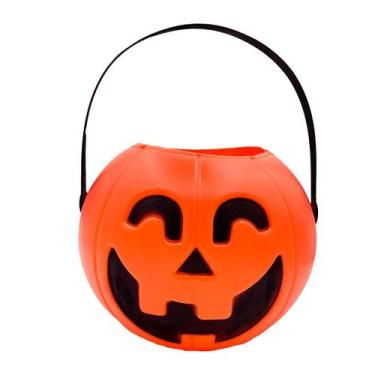 Imagem de BALDEBÓBORA (12 unidades) balde de Abobora de halloween - Royal Toys