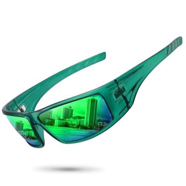 Imagem de Óculos de sol esportivos polarizados para homens Ofwin, armação inquebrável, proteção UV, dirigir, ciclismo, pesca, óculos de sol, standard