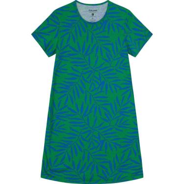 Imagem de Vestido Estampado Meia Malha Manga Curta Malwee Ref. 70891