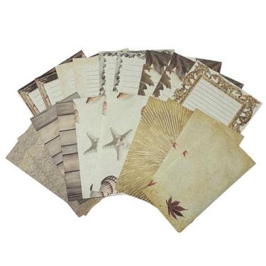 Imagem de Kit Papéis De Carta Decorados Com 10 + Envelopes Estampados - Doce Ter