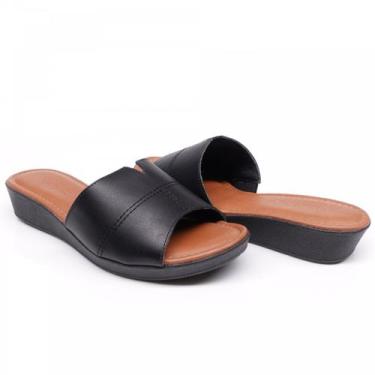 Imagem de Tamanco Usaflex Aa33033, Preto, 38