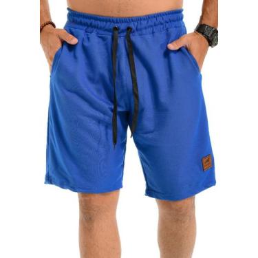 Imagem de Kit 4 Bermuda Masculina Moletom Moletinho Original 100% Algodão - Igua