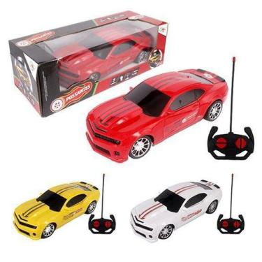 Imagem de Carro com controle remoto sem fio possantes 7 funcoes com luz colors a