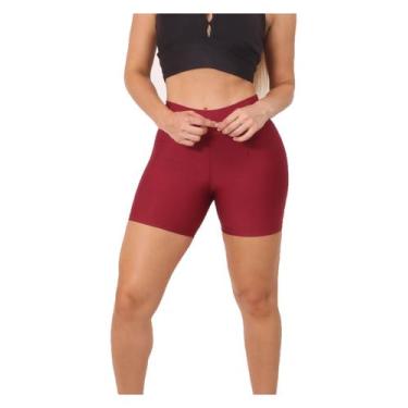 Imagem de Shortinho Academia Feminino Treino Liso Em Suplex - GFMODAS, SUPLEX LI