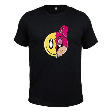 Imagem de Camiseta Plus Size T-Shirt Malha 30.1 Estampada Meio a Meio - Surprass