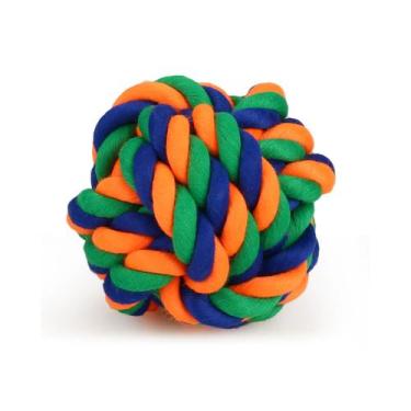 Imagem de Bolinha Mordedor Brinquedo Pet Cachorro Gato Anti Stress 8cm - VilelaG