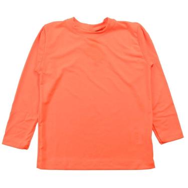 Imagem de Camiseta Infantil Uv 50+ Manga Longa Proteção Sol Praia Lisa