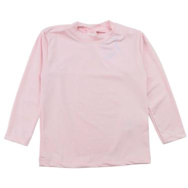 Imagem de Camiseta Infantil Uv 50+ Manga Longa Proteção Sol Praia Lisa