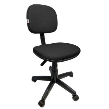 Imagem de Cadeira Secretaria Giratória De Escritório Com Regulagem de Altura em 