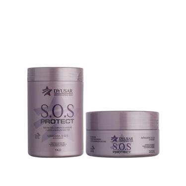Imagem de Terapia Capilar Hidratação 2 Máscaras S.O.S De 1Kg E 300G