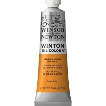 Imagem de Tinta A Óleo Para Tela Winton 37ml 115 S1 Cadmium Yellow Deep Hue - Wi