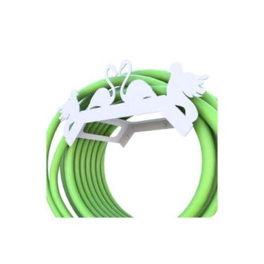Imagem de Suporte Enrolador De Mangueira De Jardim Passaro Branco - Unidas