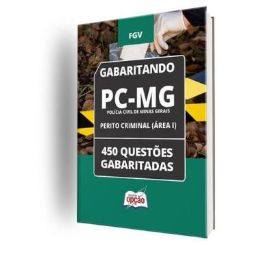 Imagem de Caderno PC-MG - Perito Criminal - 450 Questões Gabaritadas - Apostilas