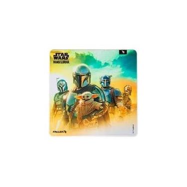 Imagem de Mousepad Gamer Fallen Starwars The Mandalorian, Speed++, Grande 45X45 - MP-DI-SW-TM-GR