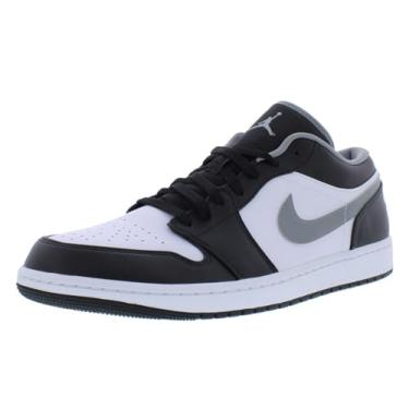 Imagem de Nike Cal ados de Basquete Masculinos, Preto/cinza e branco, 8