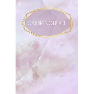 Imagem de Campingbuch: Tagebuch für die Reise mit dem Camper, Wohnwagen oder Wohnmobil | Notizbuch Liniert | 120 Seiten | A5 | motiv: rosa Quartz