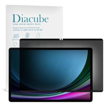 Imagem de DIACUBE Protetor de tela de privacidade de 4 vias de adsorção magnética e nano 360° para Samsung Galaxy Tab S8 Plus/S7 Plus/S7 FE 12,4 polegadas | destacável, antiespião, anti-impressão digital |