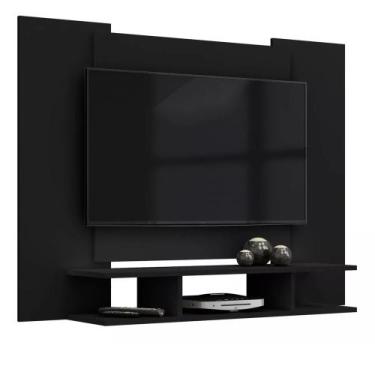 Imagem de Painel Decorativo TV 48" Polegadas com Nicho Prateleira para Acessório
