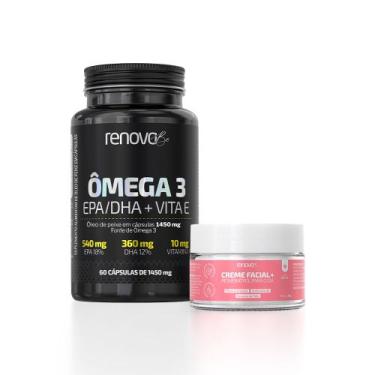 Imagem de 1 Suplemento Alimentar Ômega 3 EPA/DHA - Renova Be, Sem sabor