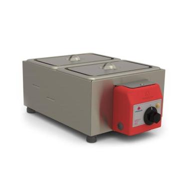 Imagem de Derretedeira 2 Cubas Inox Elétrica Prd-200e - Progás 127v 127v
