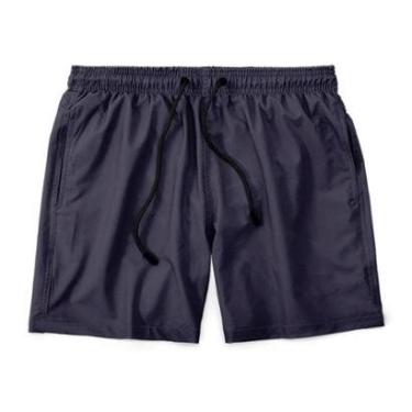 Imagem de Short Tactel Mauricinho Bermuda Bolso 100% Poliester Cordao Ajustavel Secagem Rapida Praia Treino-Masculino