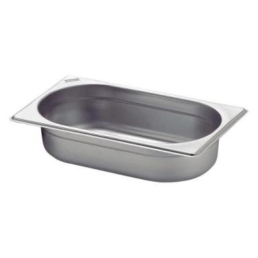 Imagem de Cuba Tramontina Gn 1/4 Em Aço Inox Sem Alças Profundidade 65 Mm - Aço 