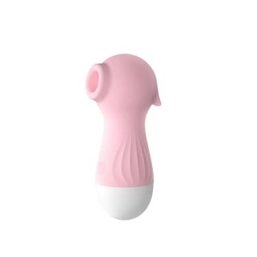Imagem de vibrador sugadorVibrador Sugador Clitóris Estimulador Recarregável USB Cor:Rosa (STO2209RS)