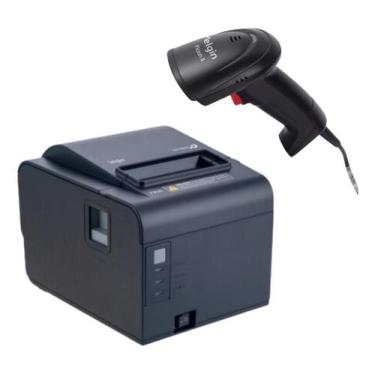 Imagem de Impressora Térmica Elgin I7 Rede Usb E Leitor Elgin Flash 2 - Elgin Be